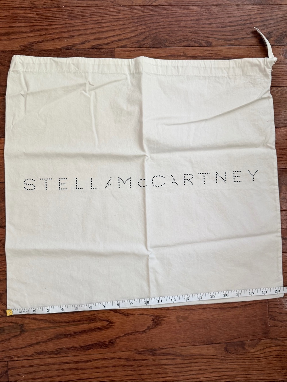 Stella McCartney White Logo Dust Bag - Picture 3 of 4